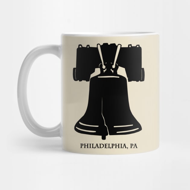 Philadelphia, Pennsylvania Liberty Bell T-Shirt by gorff